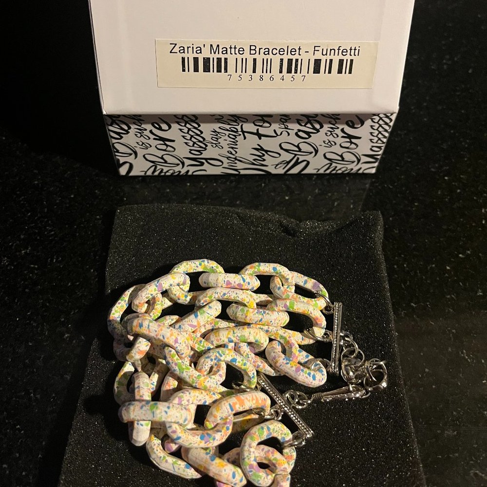 Sassy Jones Zaria Matte Bracelet - Funfetti
